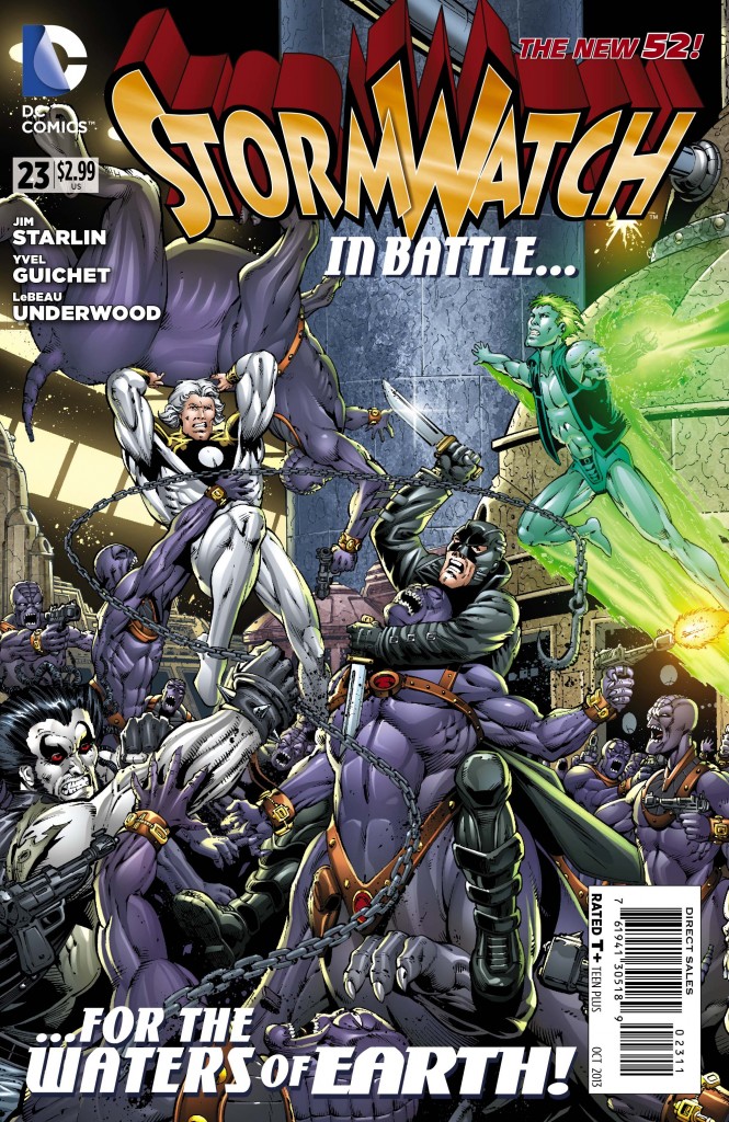 Stormwatch #23 cover