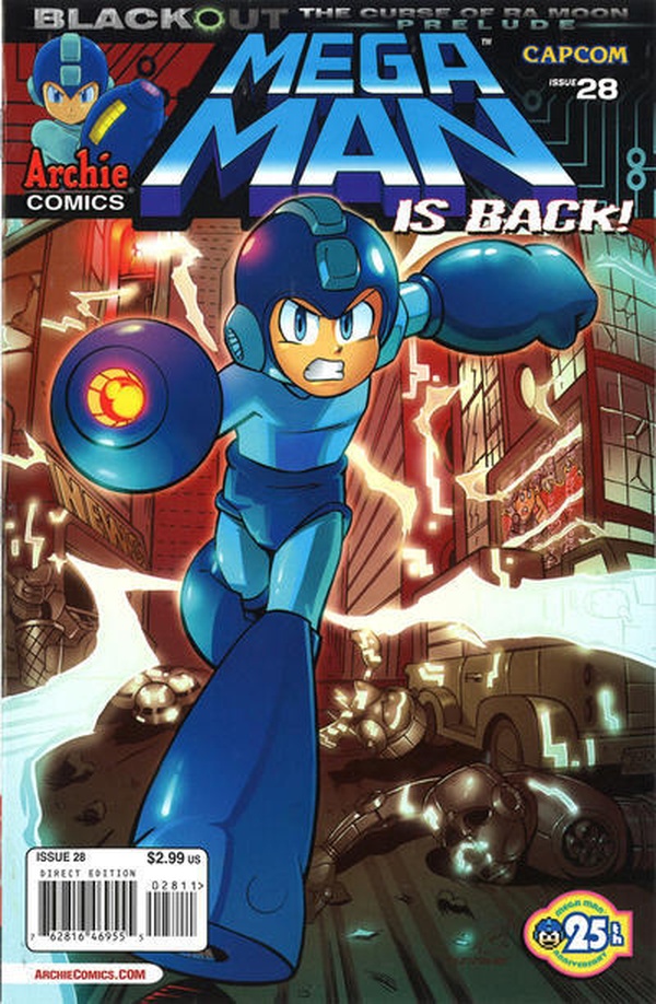 Mega Man #28 cover