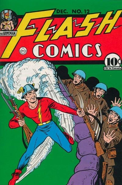 Flash Comics #12 cover