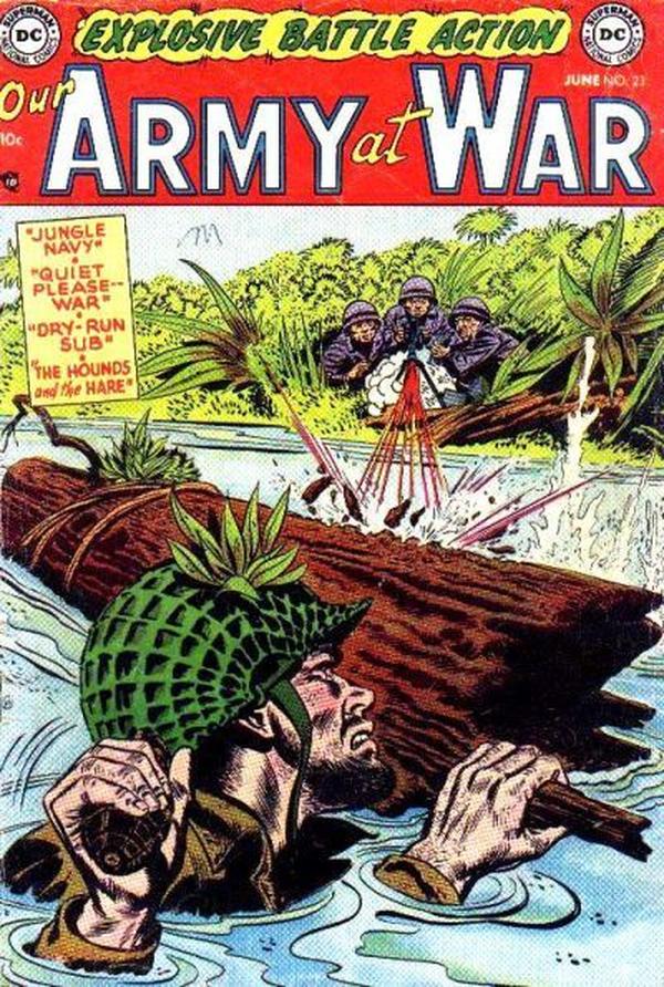 Our Army at War #23 cover
