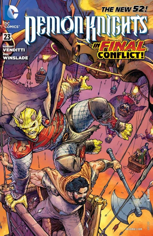 Demon Knights #23 cover