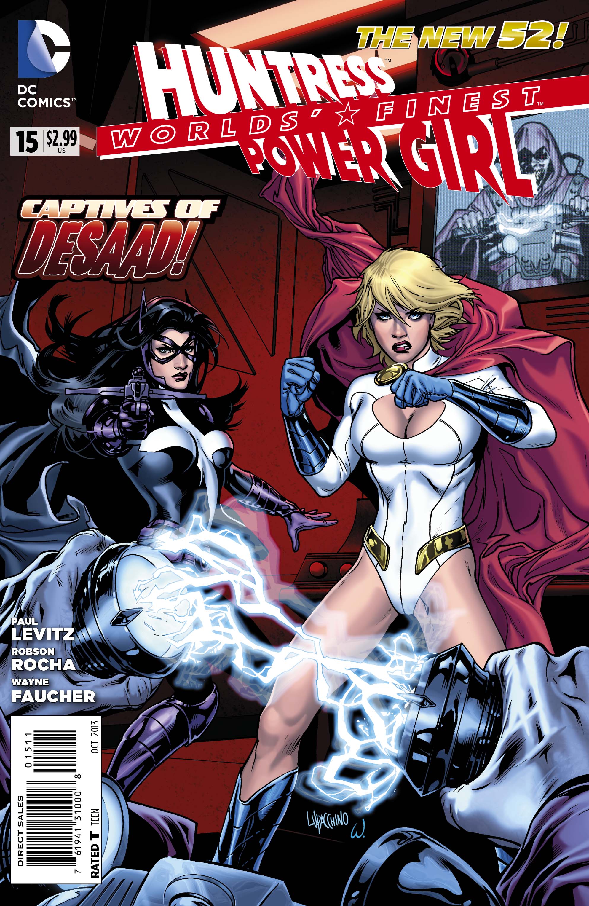 Worlds' Finest #15 cover