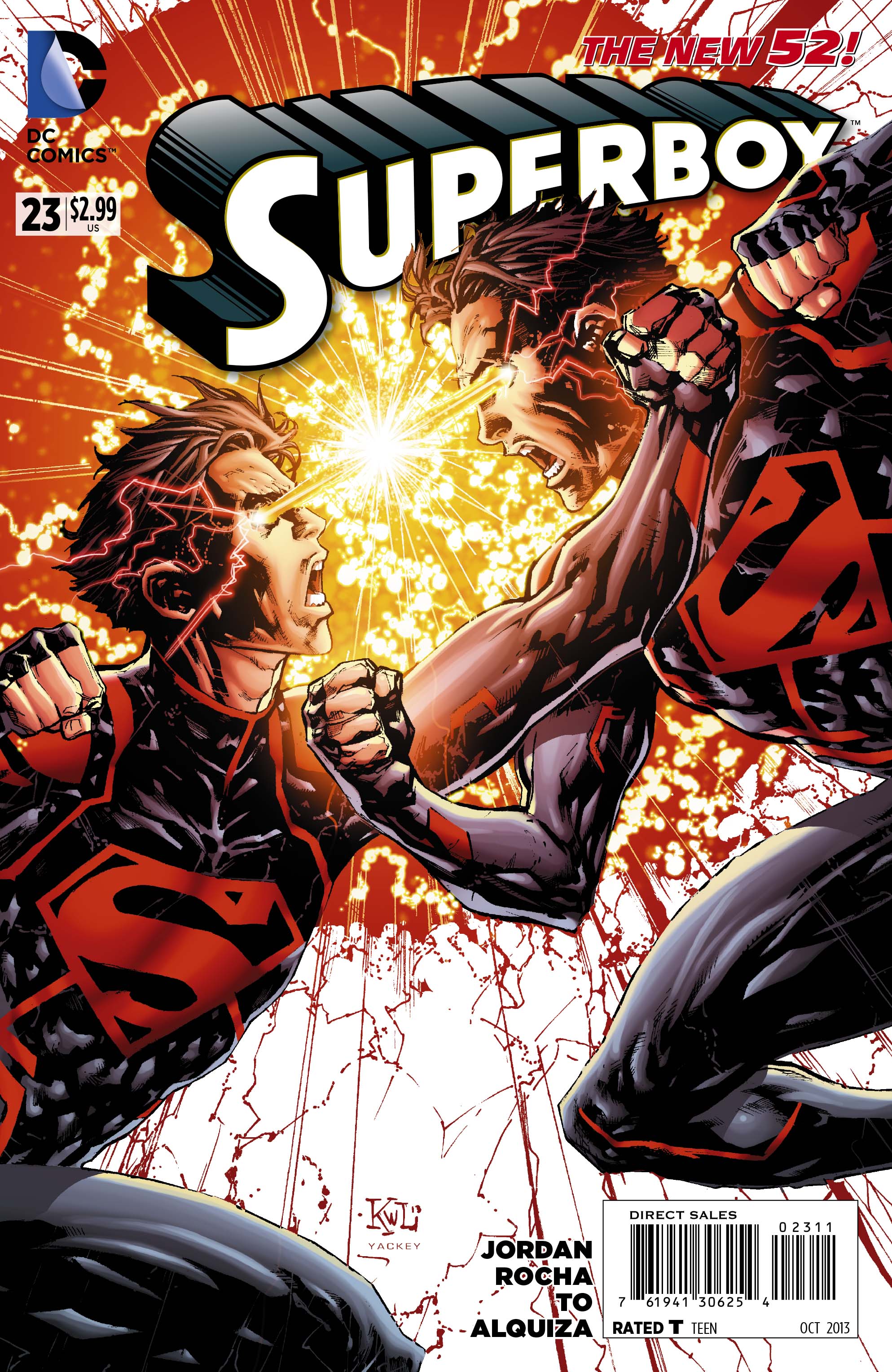Superboy #23 cover
