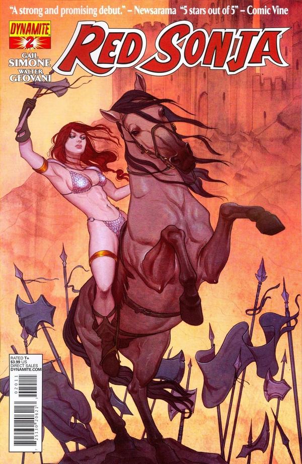 Red Sonja #2 cover