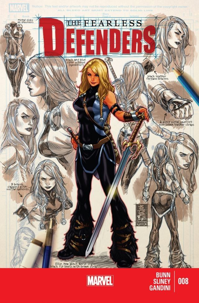 Fearless Defenders #8 cover
