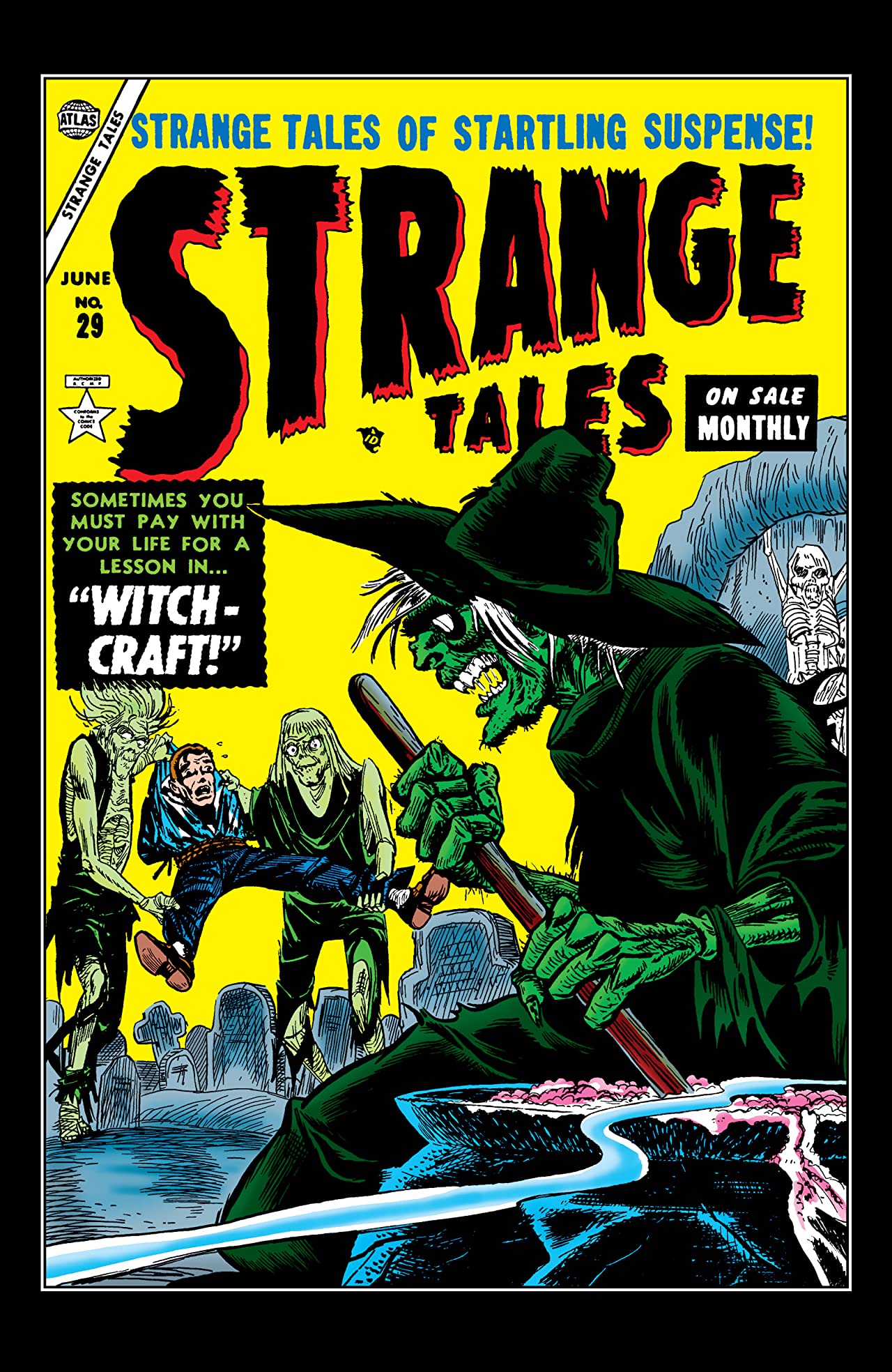 Strange Tales #29 cover