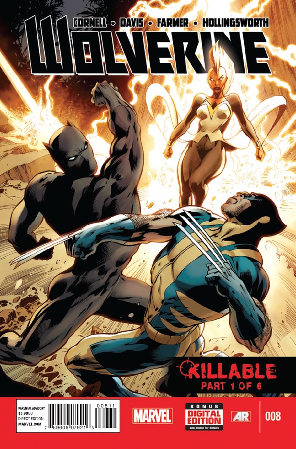 Wolverine #8 cover