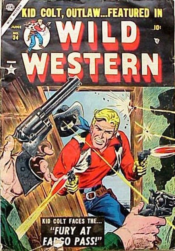 Wild Western #34 cover
