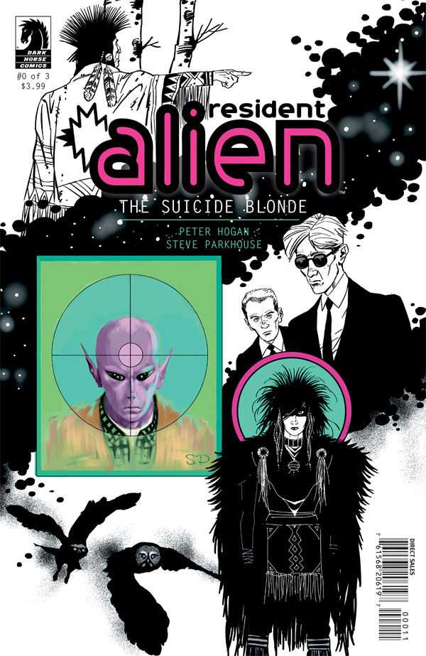 Resident Alien: The Suicide Blonde #0 cover