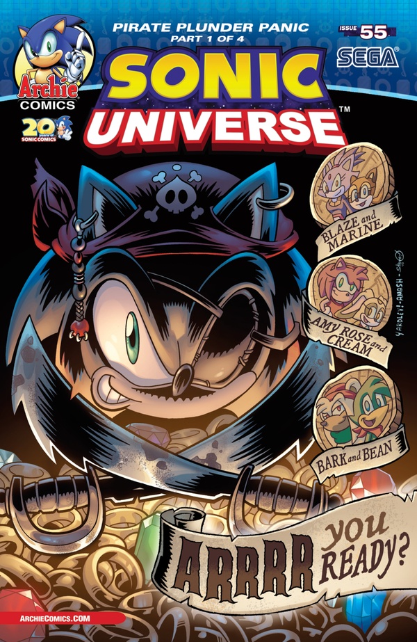 Sonic Universe #55 cover