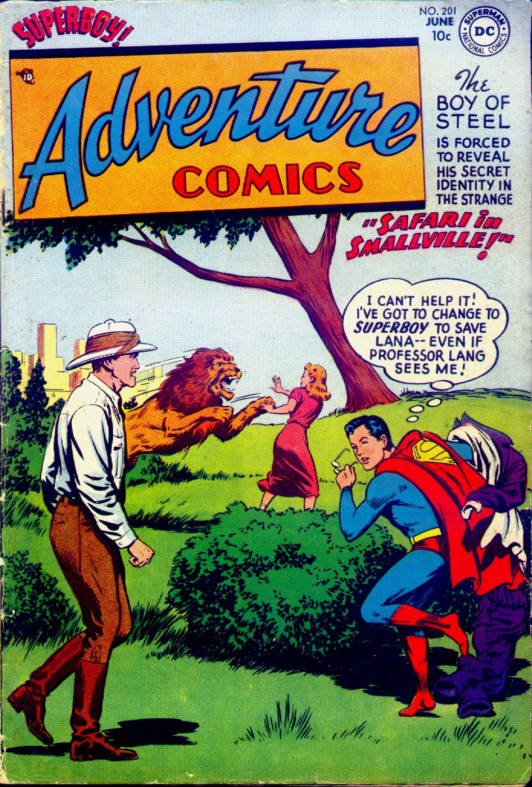 Adventure Comics #201 cover