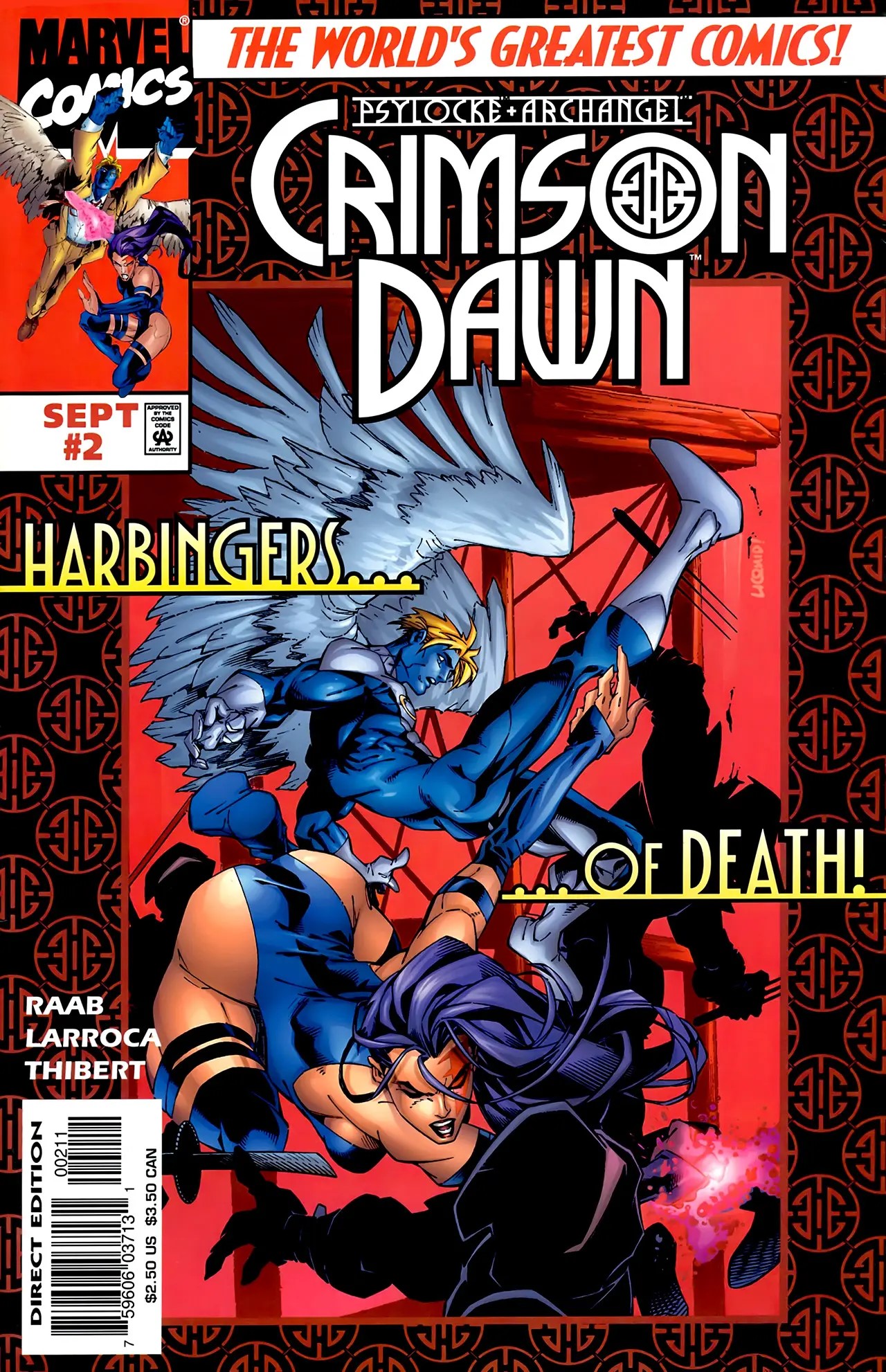Psylocke & Archangel Crimson Dawn #2