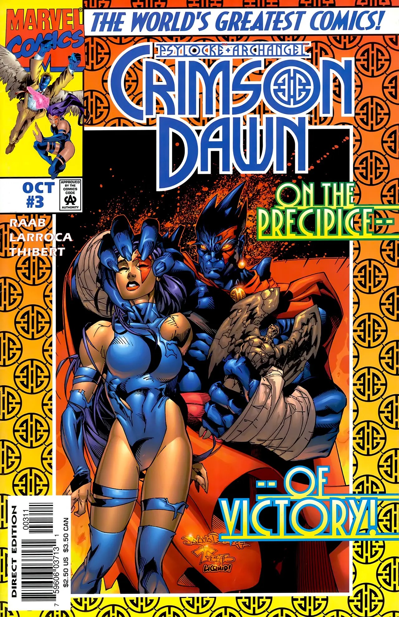 Psylocke & Archangel Crimson Dawn #3
