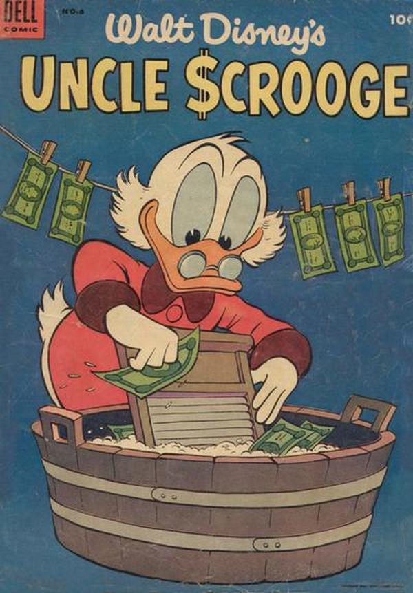 Walt Disney's Uncle Scrooge #6 cover