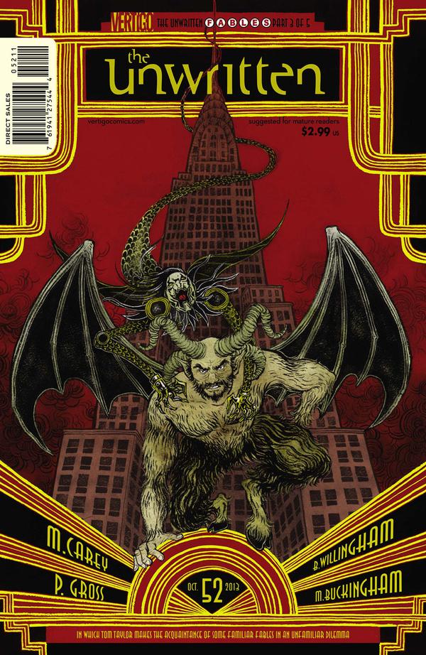 The Unwritten #52 cover