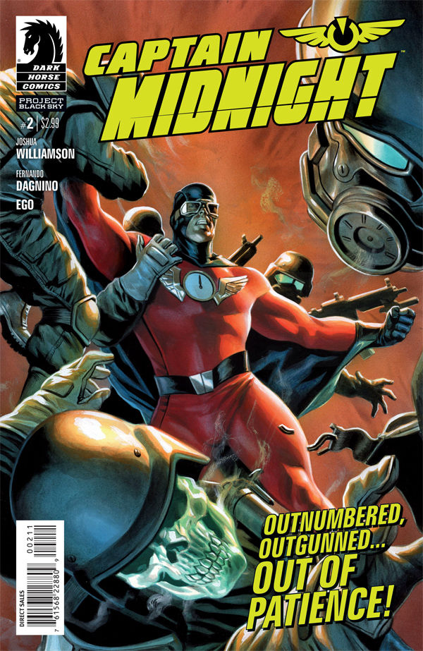 Captain Midnight #2 cover