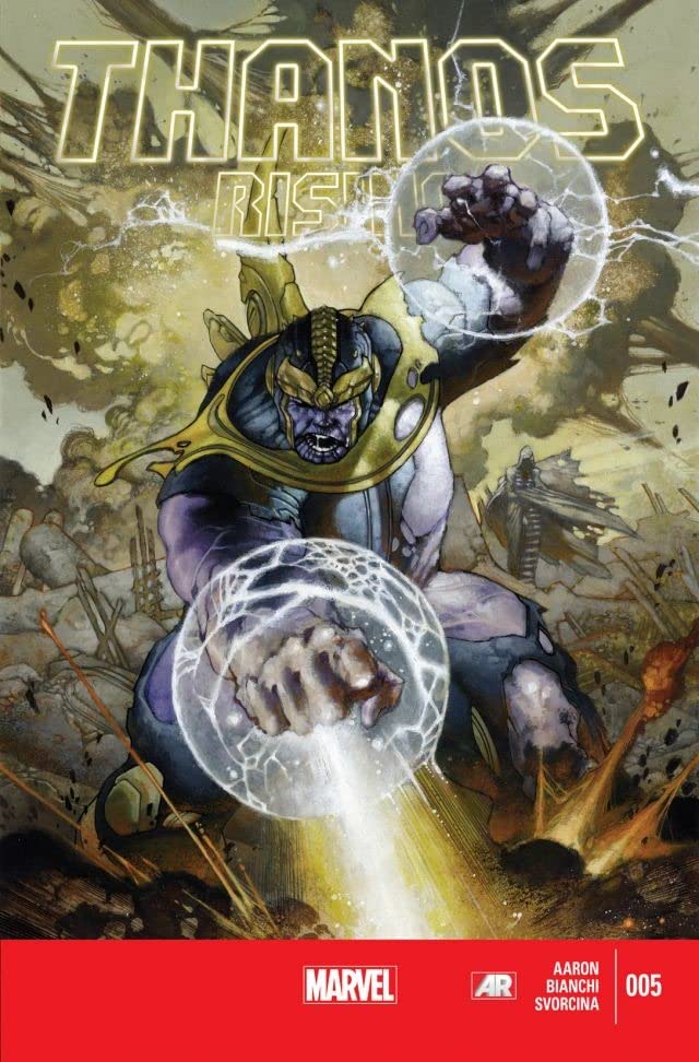 Thanos Rising #5 cover