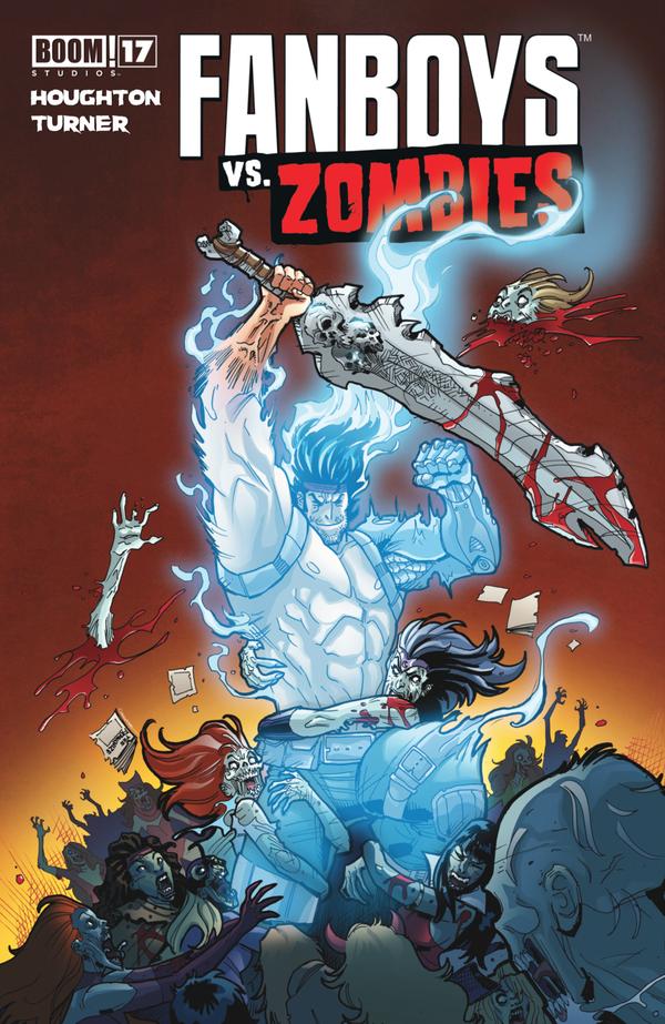 Fanboys vs. Zombies #17 cover