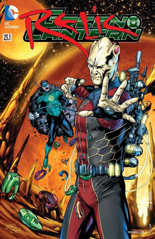 Green Lantern #23.1 cover