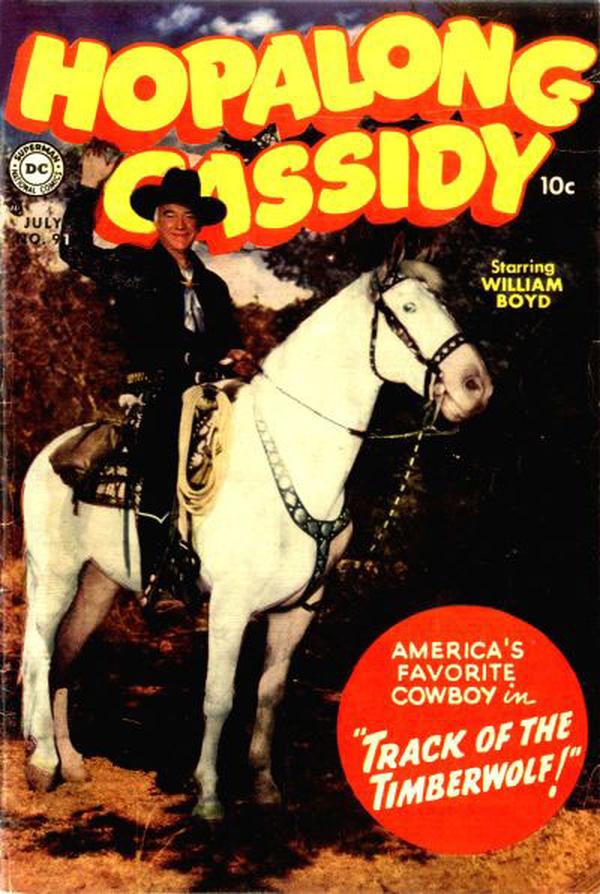 Hopalong Cassidy #91 cover
