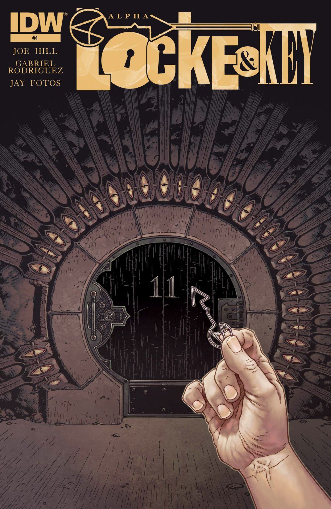 Locke & Key: Alpha #1 cover
