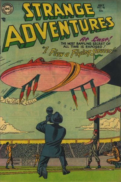 Strange Adventures #46 cover