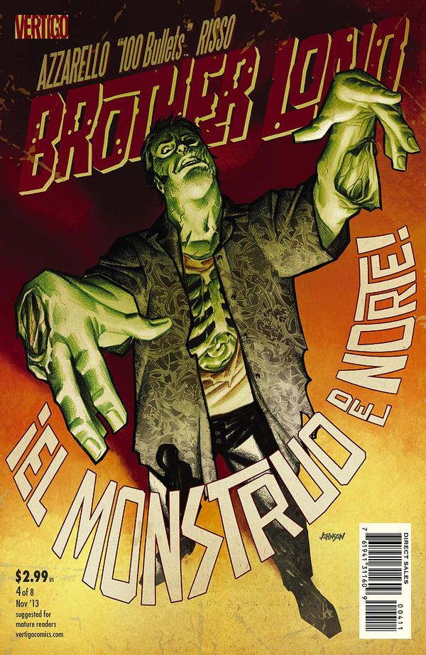 100 Bullets: Brother Lono #4 cover
