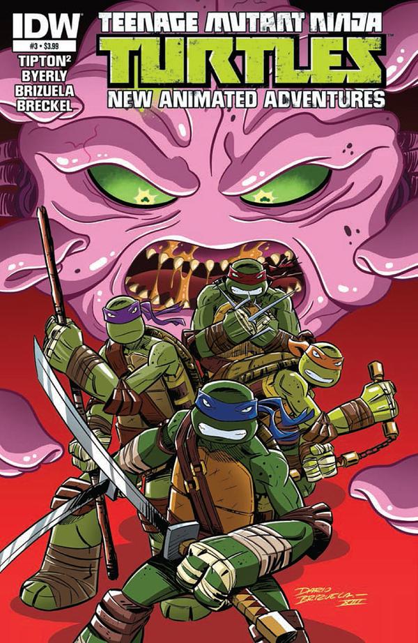 Teenage Mutant Ninja Turtles New Animated Adventures #3 cover