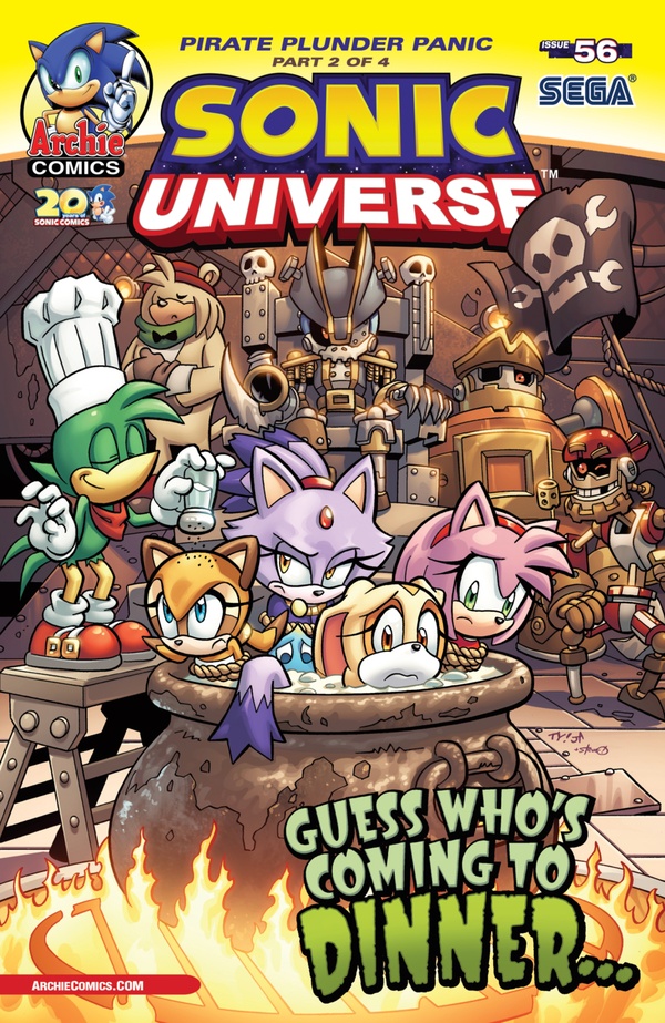 Sonic Universe #56 cover