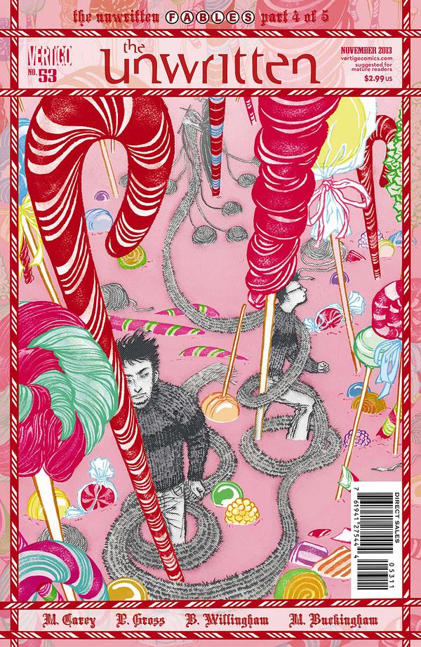 The Unwritten #53 cover