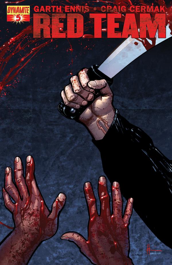Red Team #5 cover