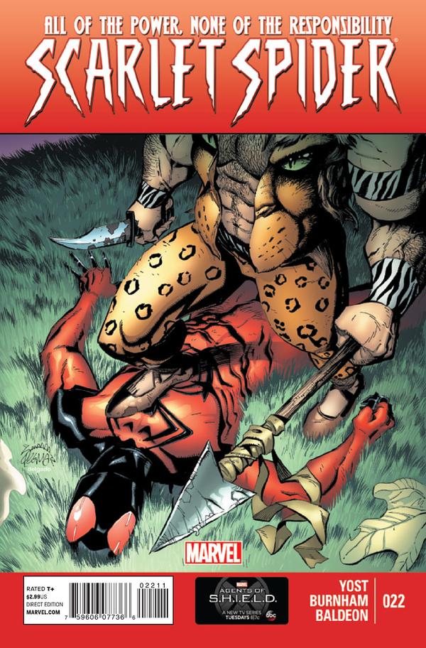 Scarlet Spider #22 cover