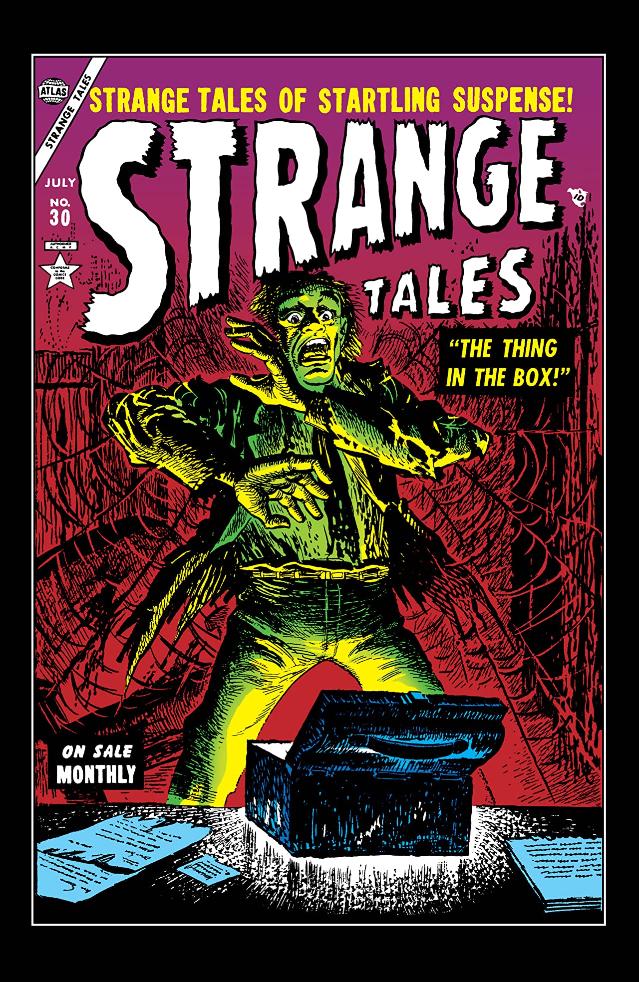 Strange Tales #30 cover