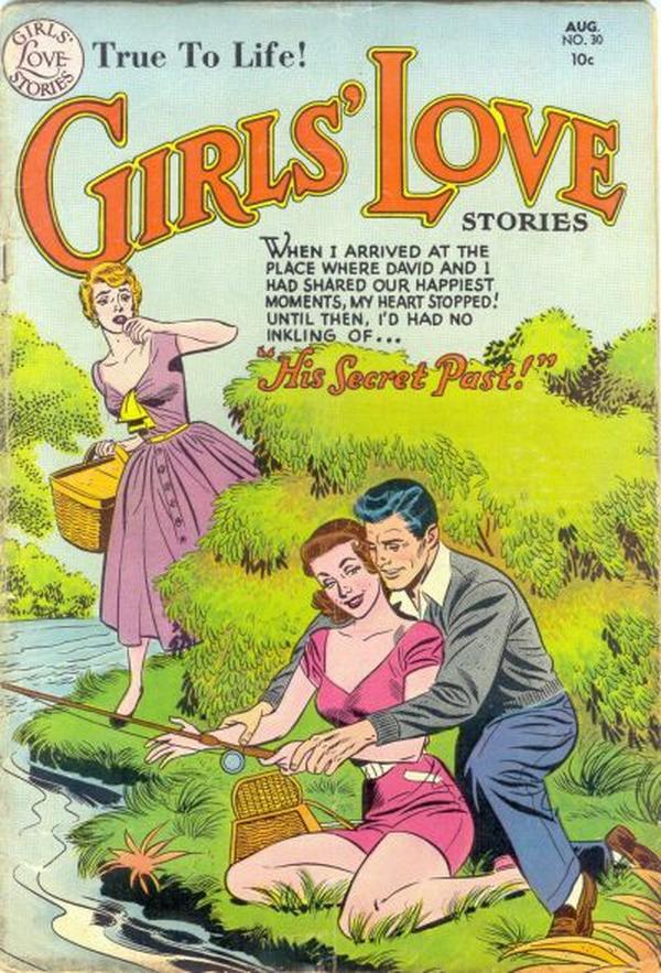 Girls' Love Stories #30 cover