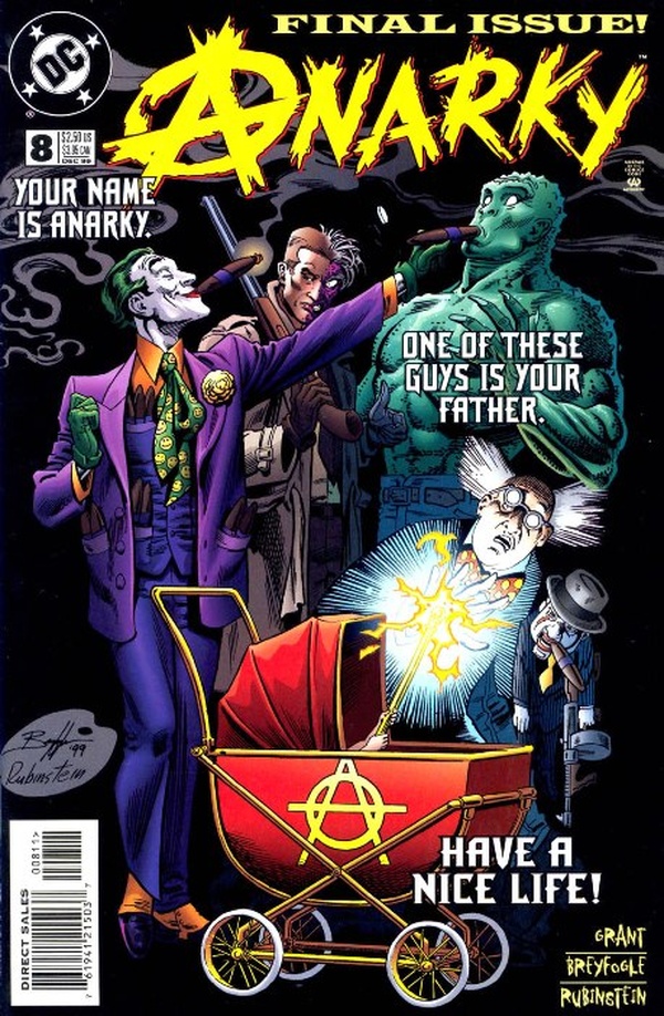 Anarky #8 cover