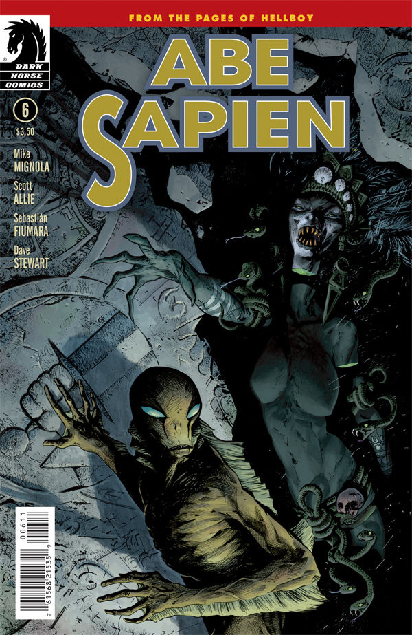 Abe Sapien #6 cover