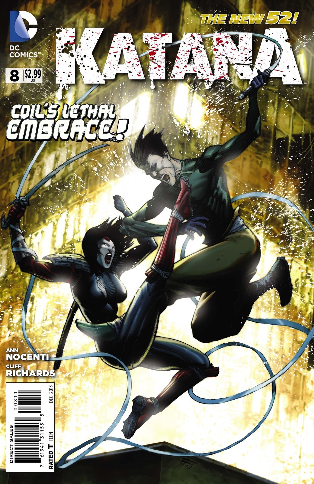 Katana #8 cover