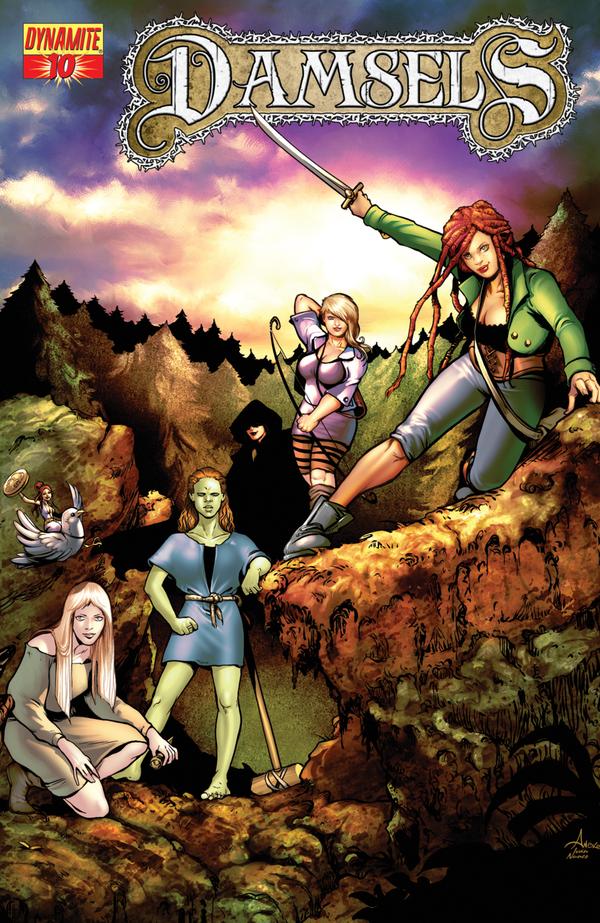 Damsels #10 cover