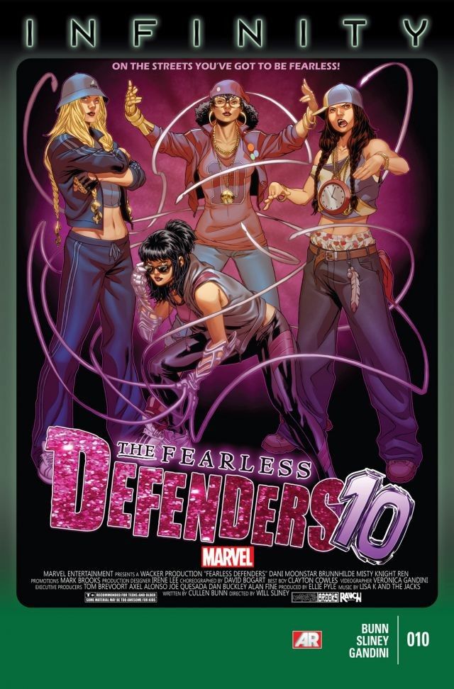 Fearless Defenders #10 cover