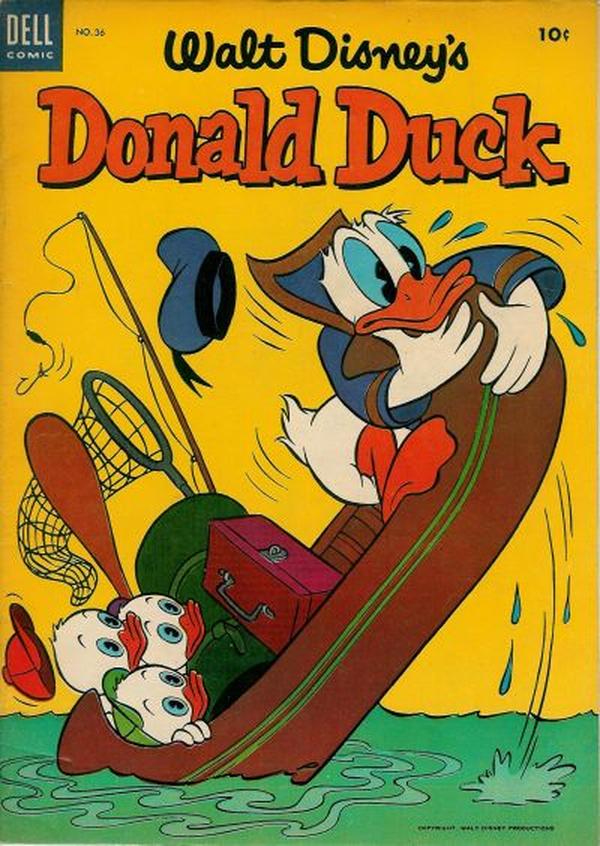 Walt Disney's Donald Duck #36 cover