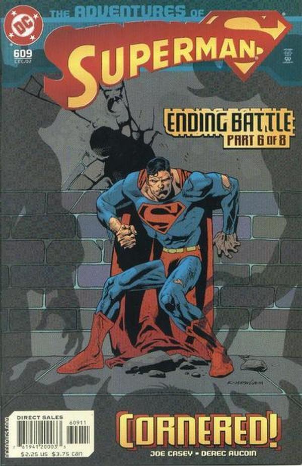 Adventures of Superman #609 cover