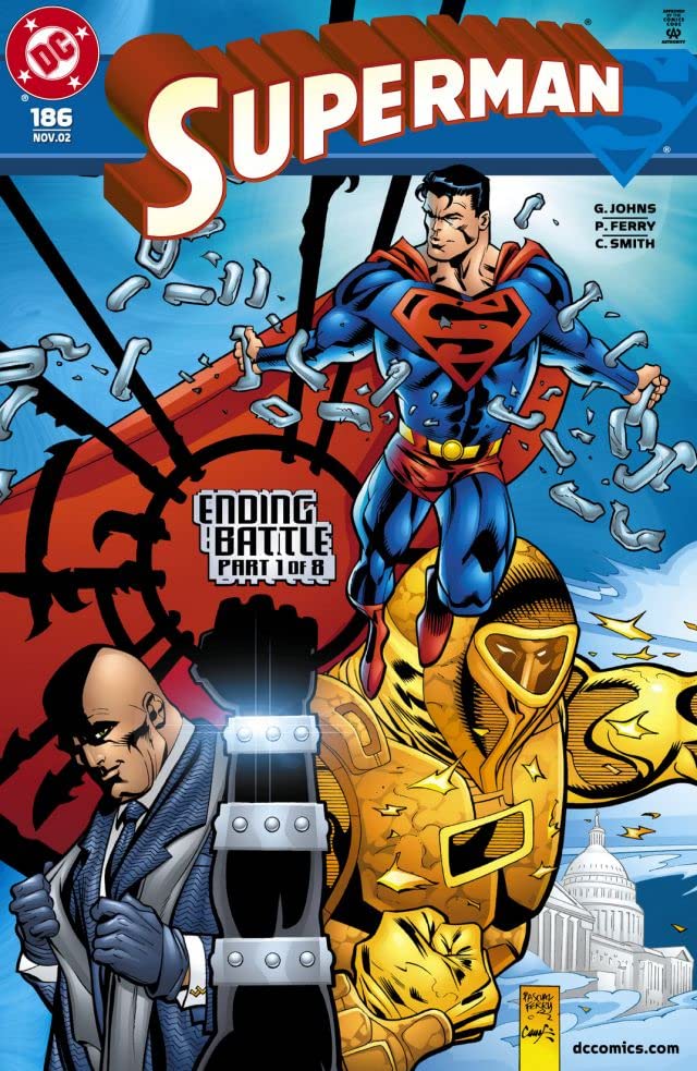 Superman #186 cover