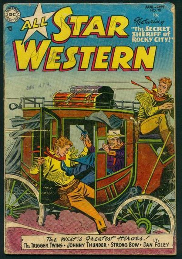 All Star Western #78 cover