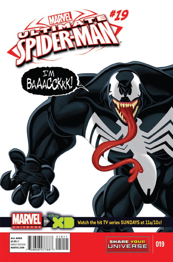 Marvel Universe Ultimate Spider-Man #19 cover