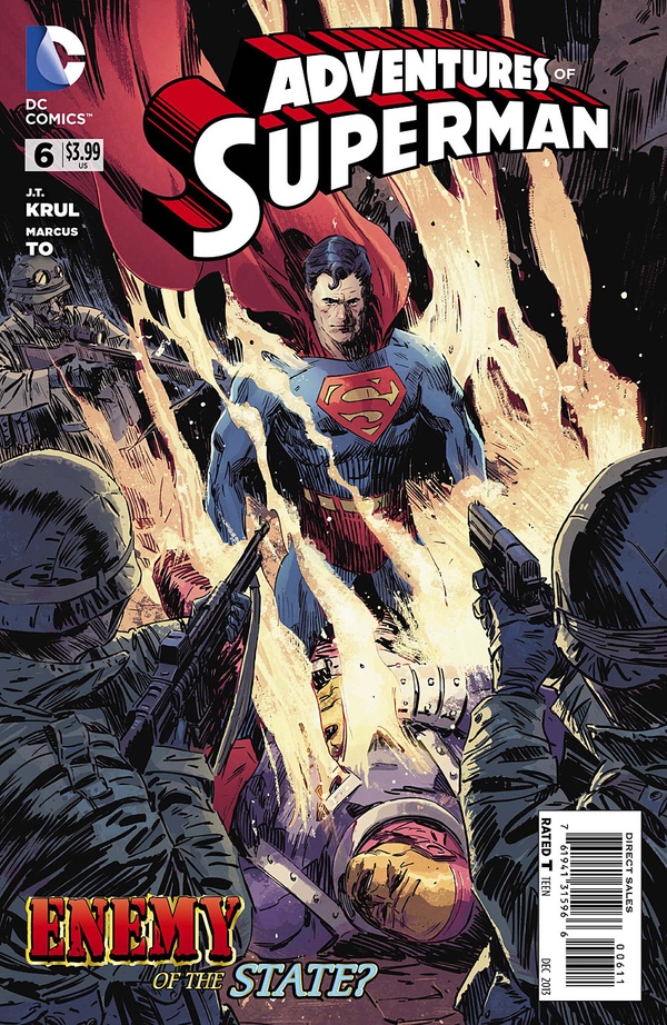 Adventures of Superman #6 cover