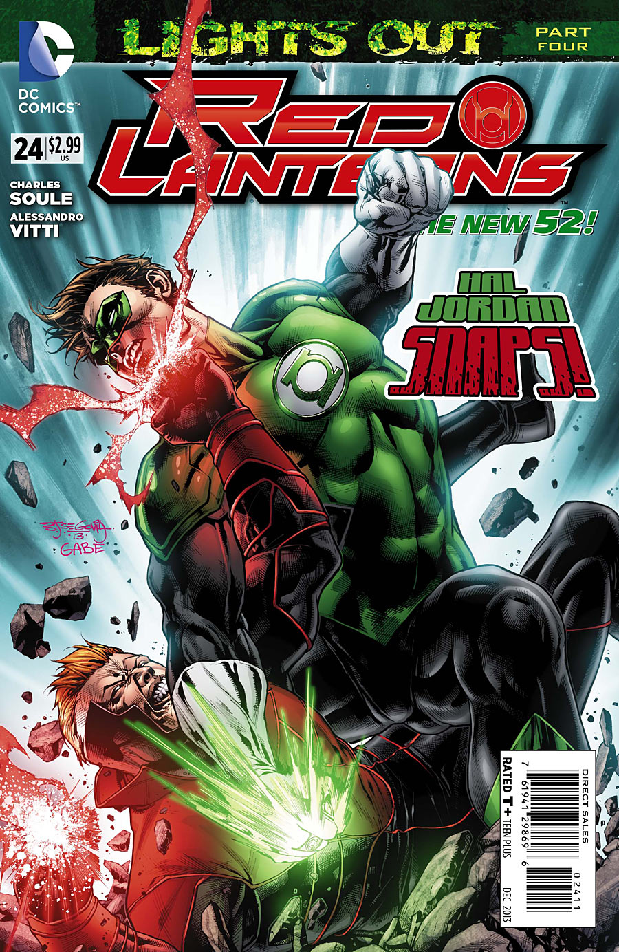 Red Lanterns #24 cover
