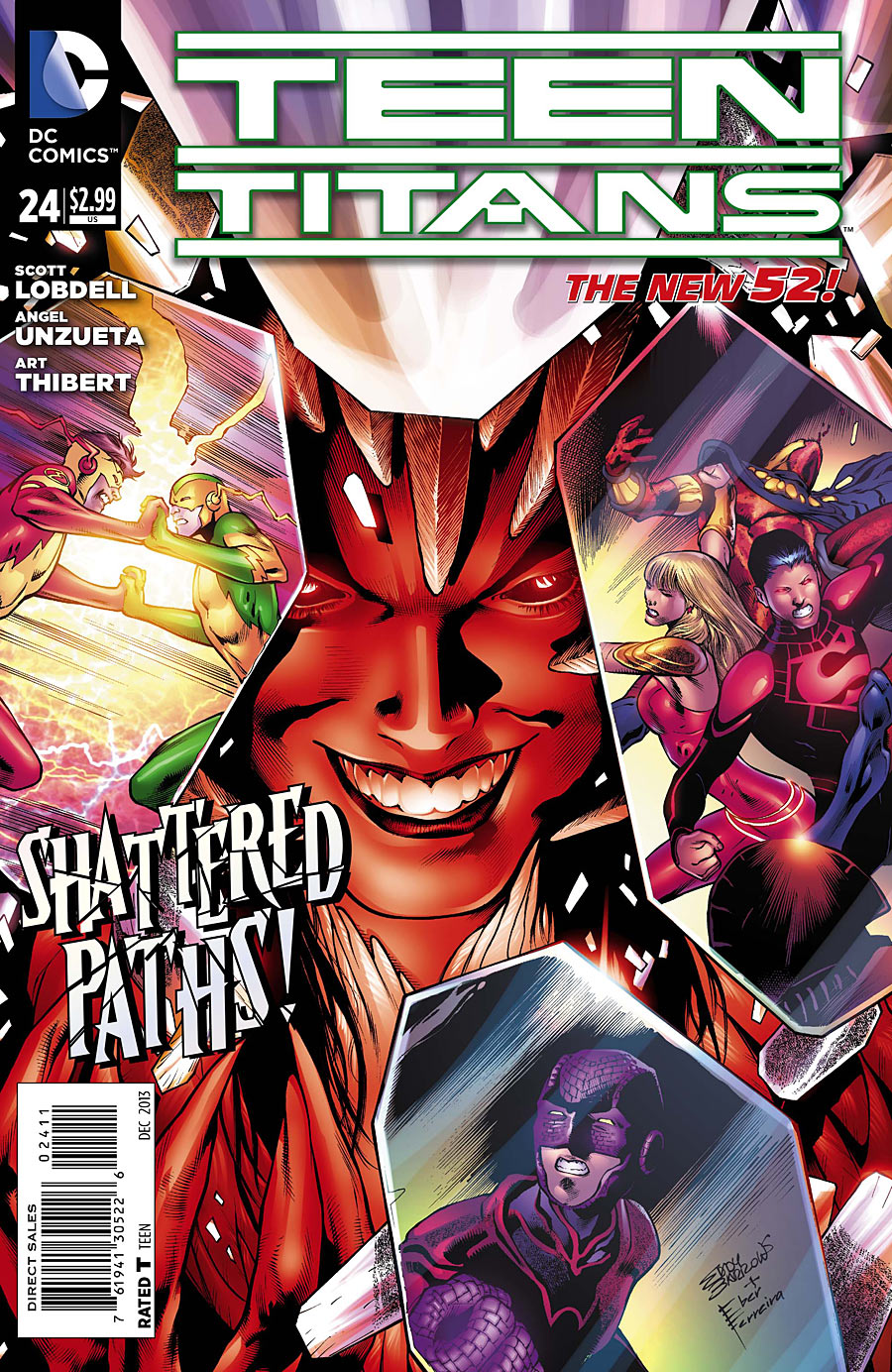 Teen Titans #24 cover