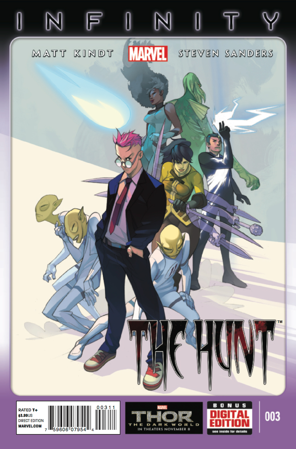 Infinity: The Hunt #3 cover