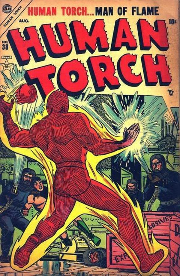 The Human Torch #38 cover