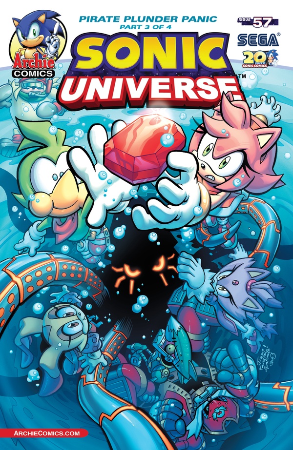 Sonic Universe #57 cover